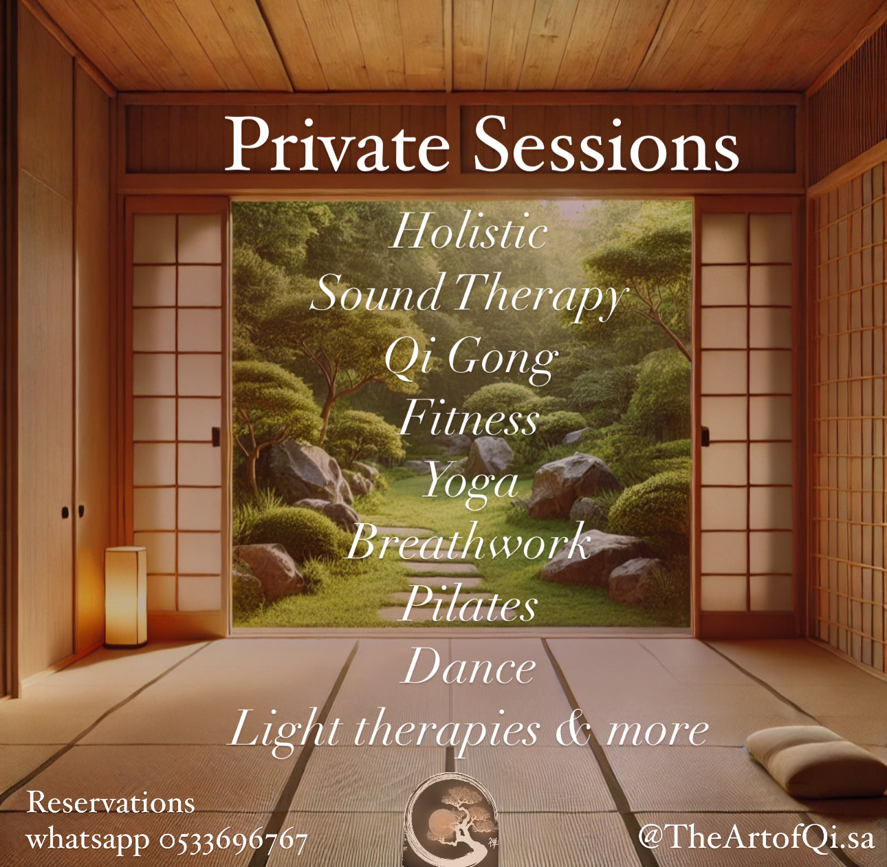 Private & Holistic/Ayurvedic sessions