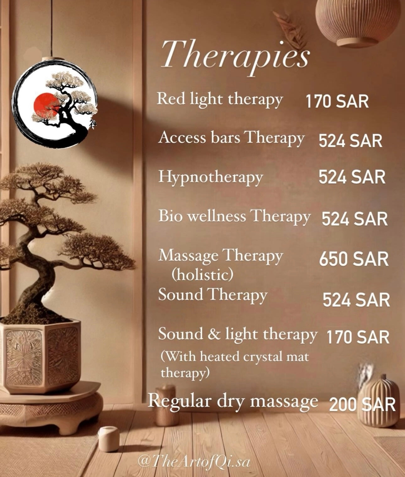 Private & Holistic sessions الجلسات الخاصه والشموليه