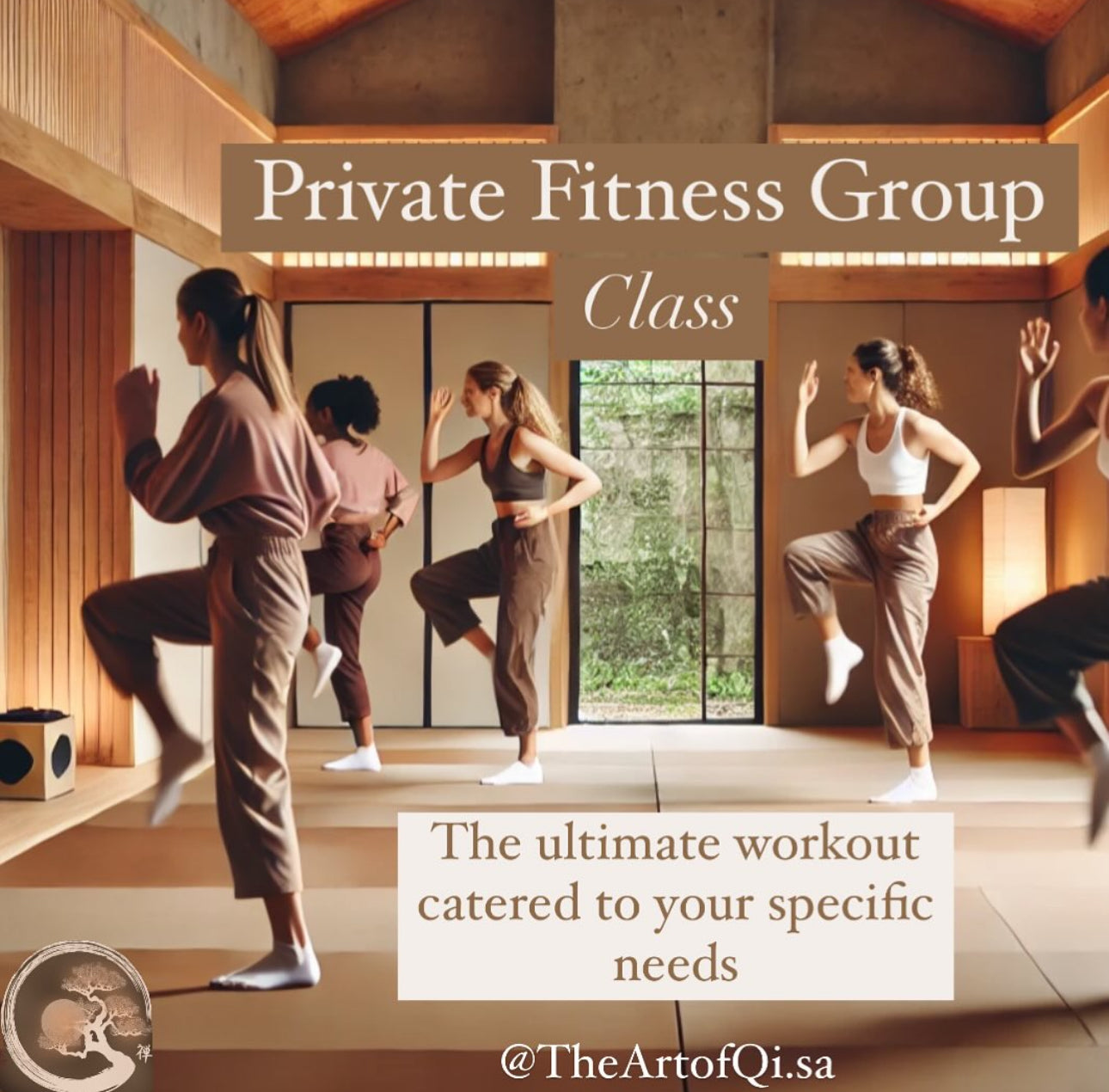 Private fitness group